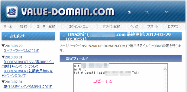 DNS̏